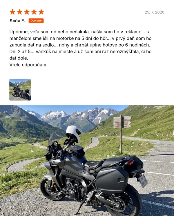 Overená recenzia zákazníka
