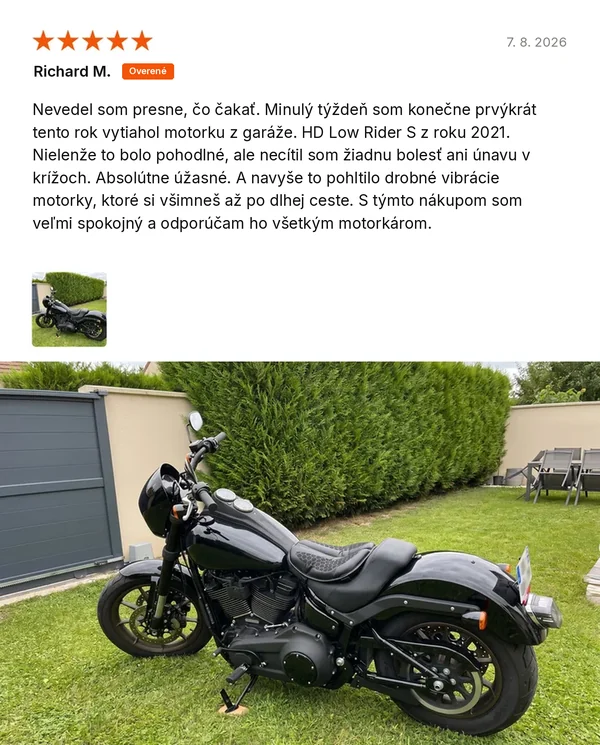Overená recenzia zákazníka